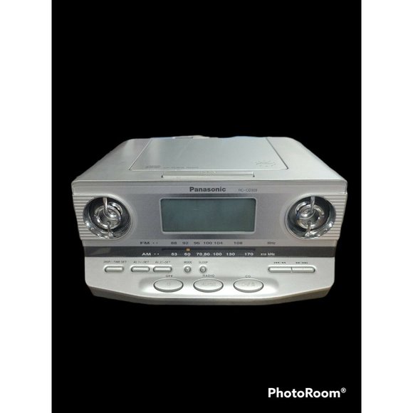 Vintage Panasonic Digital Clock Radio Model RC-CD300 CD Player AM/FM Alarm NICE - Picture 1 of 1